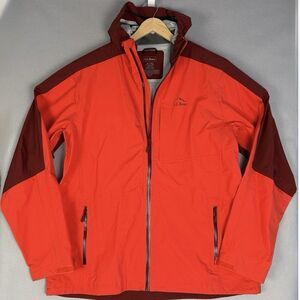L.L. Bean Men’s TEK O2 3L  Storm Jacket Waterproof Hooded Rain Jacket XL Tall